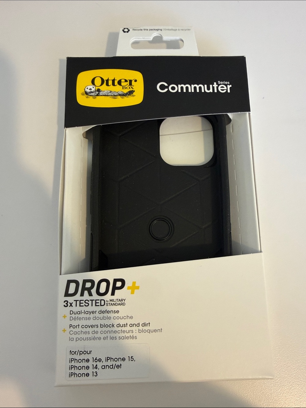 OtterBox Commuter Series Black Protective iPhone Case